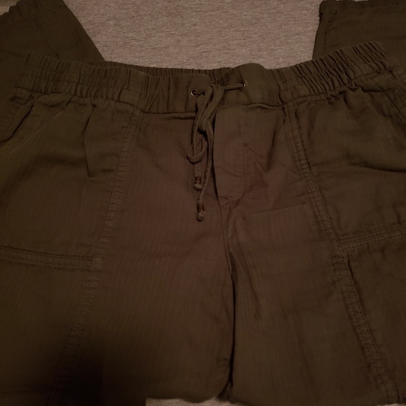 OLD NAVY LINEN ANKLE PANTS - Picture 2 of 6